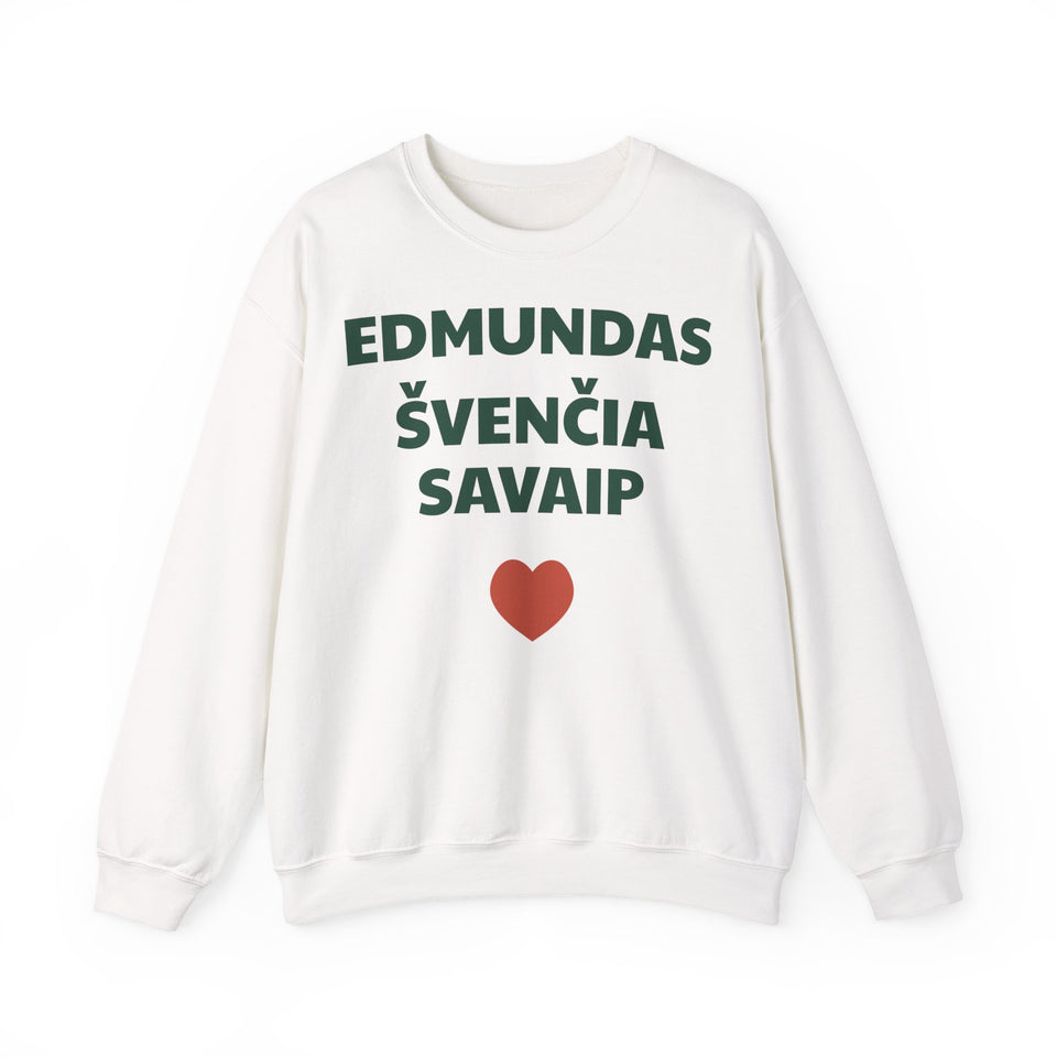 Edmundas švenčia savaip — Džemperis, spauda priekyje