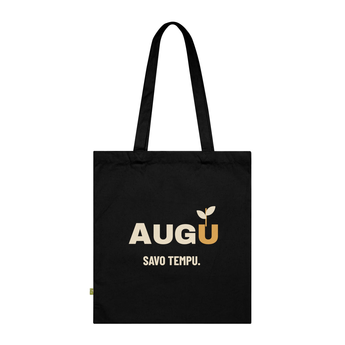 Medžiaginis krepšys „Augu savo tempu“ – Westford Mill W801 gaminio vaizdas 1