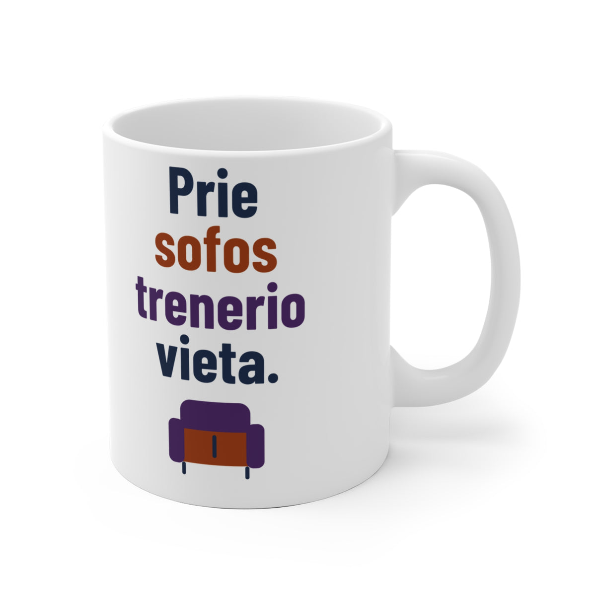 Sofa – trenerio vieta.