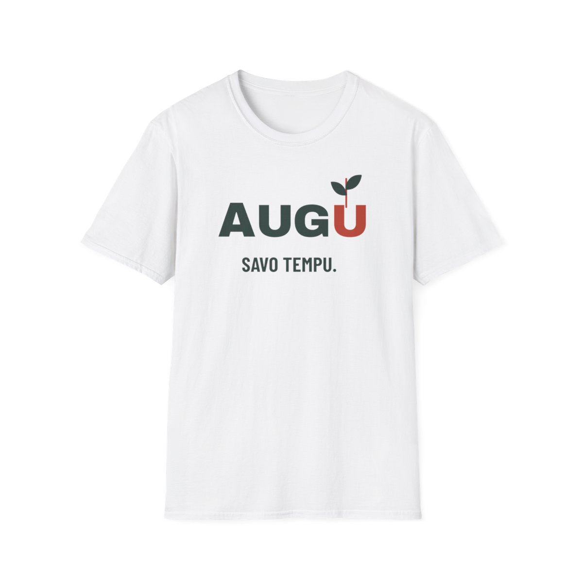 Marškinėliai „Augu savo tempu“ – Gildan 64000 gaminio vaizdas 1