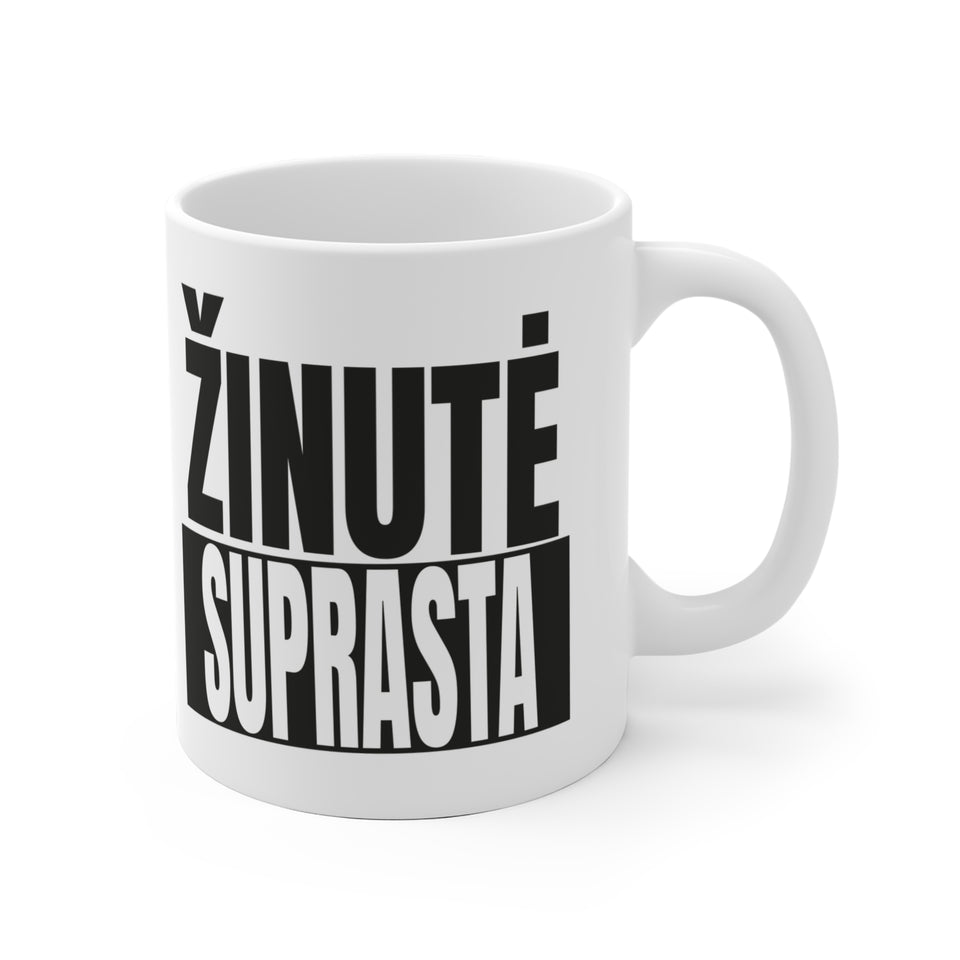 Žinutė suprasta.