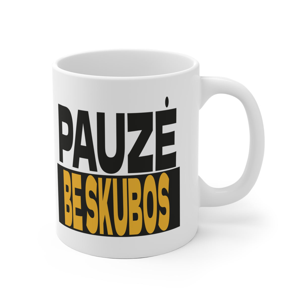 Pauzė be skubos.