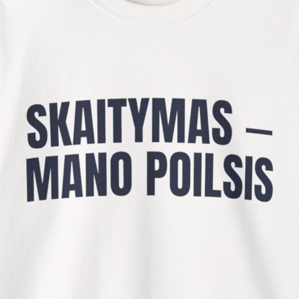 Skaitymas – mano poilsis · Džemperis · spauda priekyje