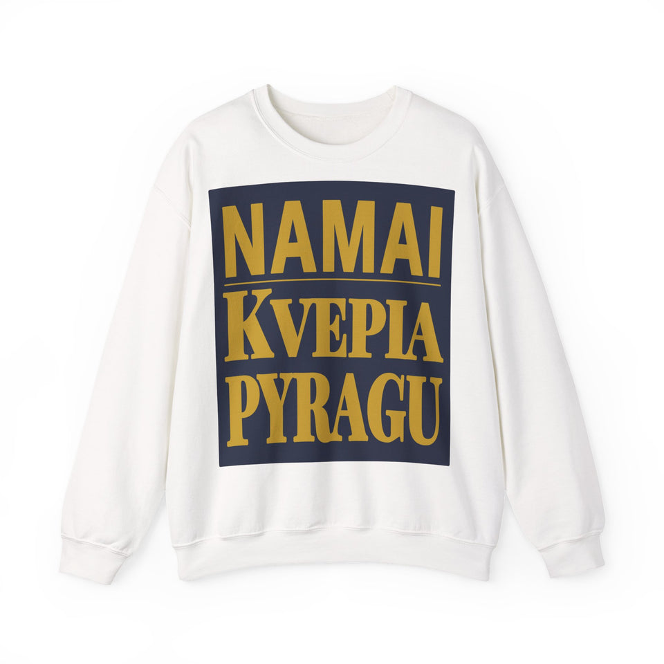 Namai kvepia pyragu.