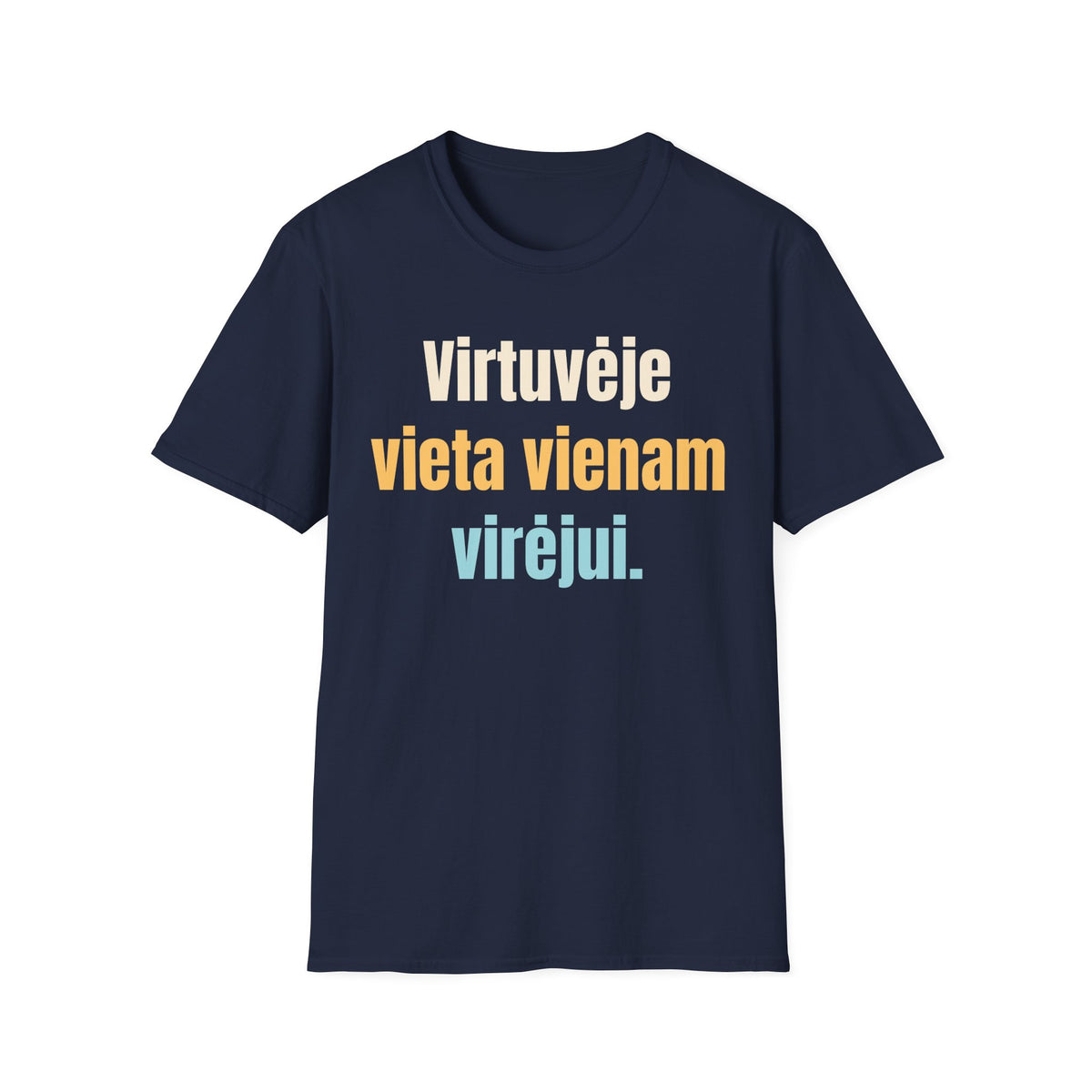 Virtuvėje vieta vienam virėjui.