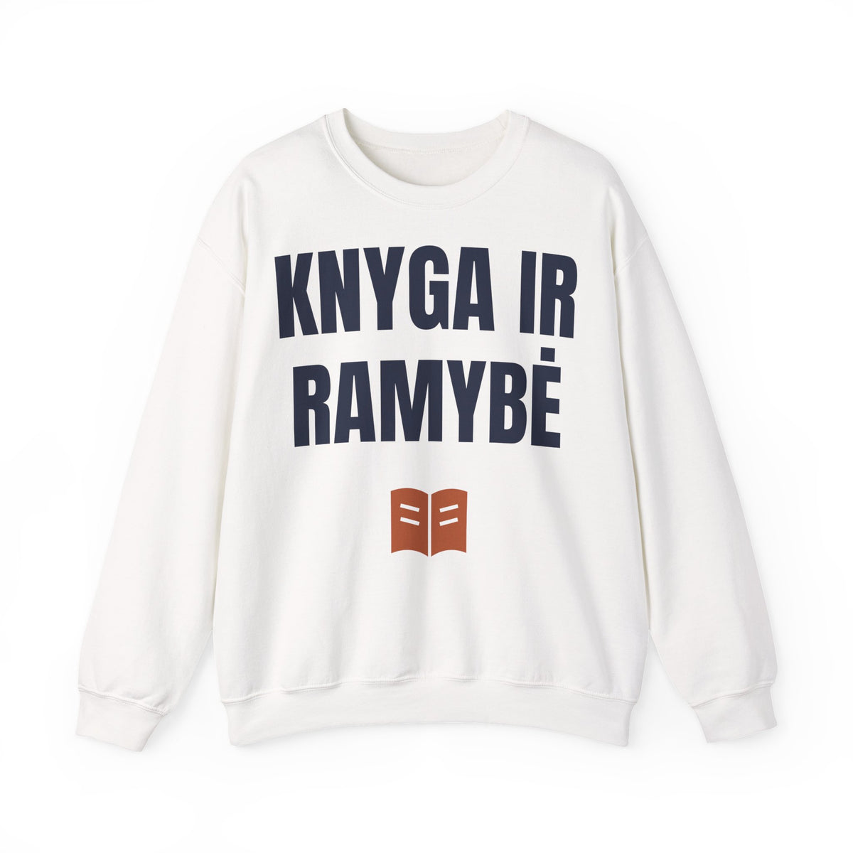Knyga ir ramybė — Džemperis, spaudos vaizdas