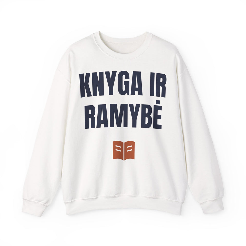 Knyga ir ramybė — Džemperis, spaudos vaizdas