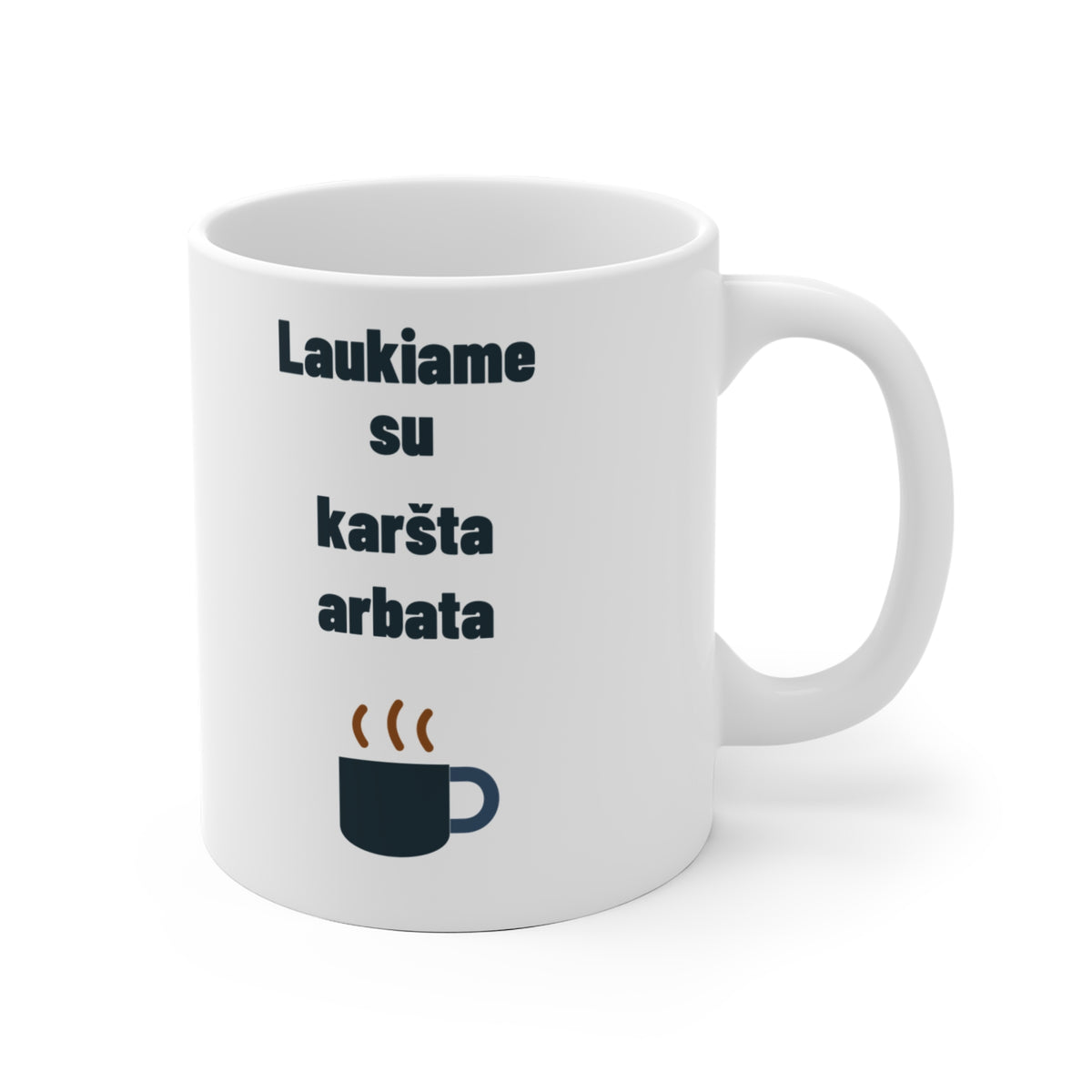 Laukiame su karšta arbata