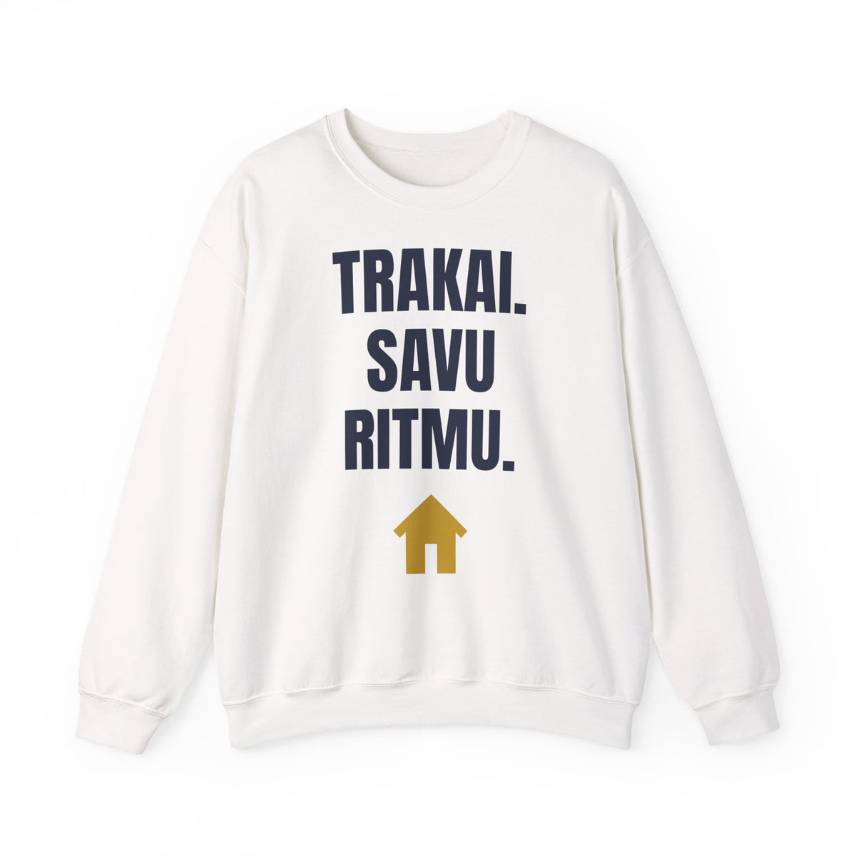 Trakai. Savu ritmu. — Džemperis, spauda priekyje