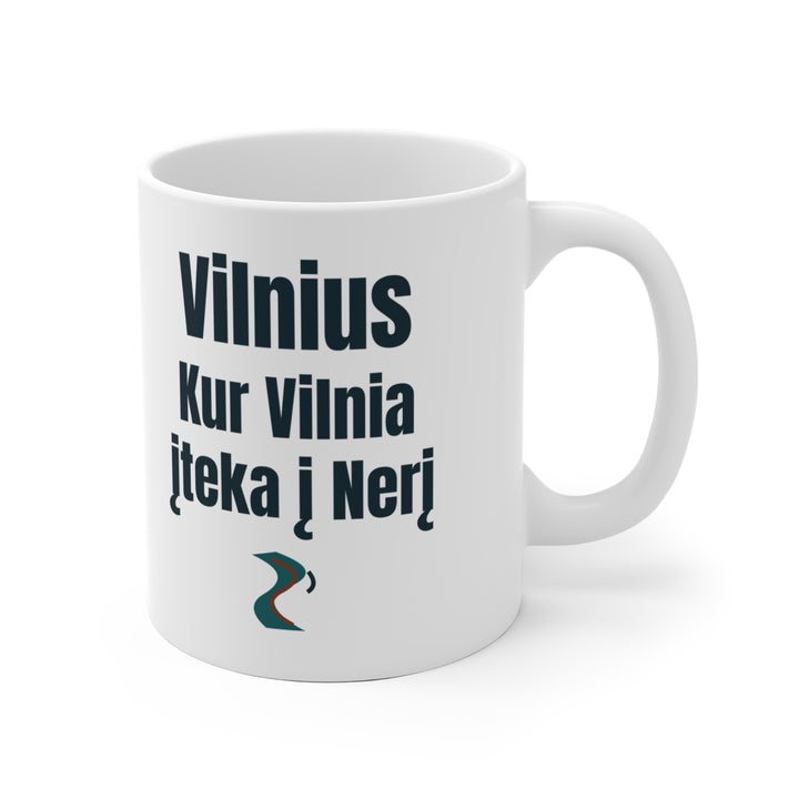 Vilnius. Kur Vilnia įteka į Nerį
