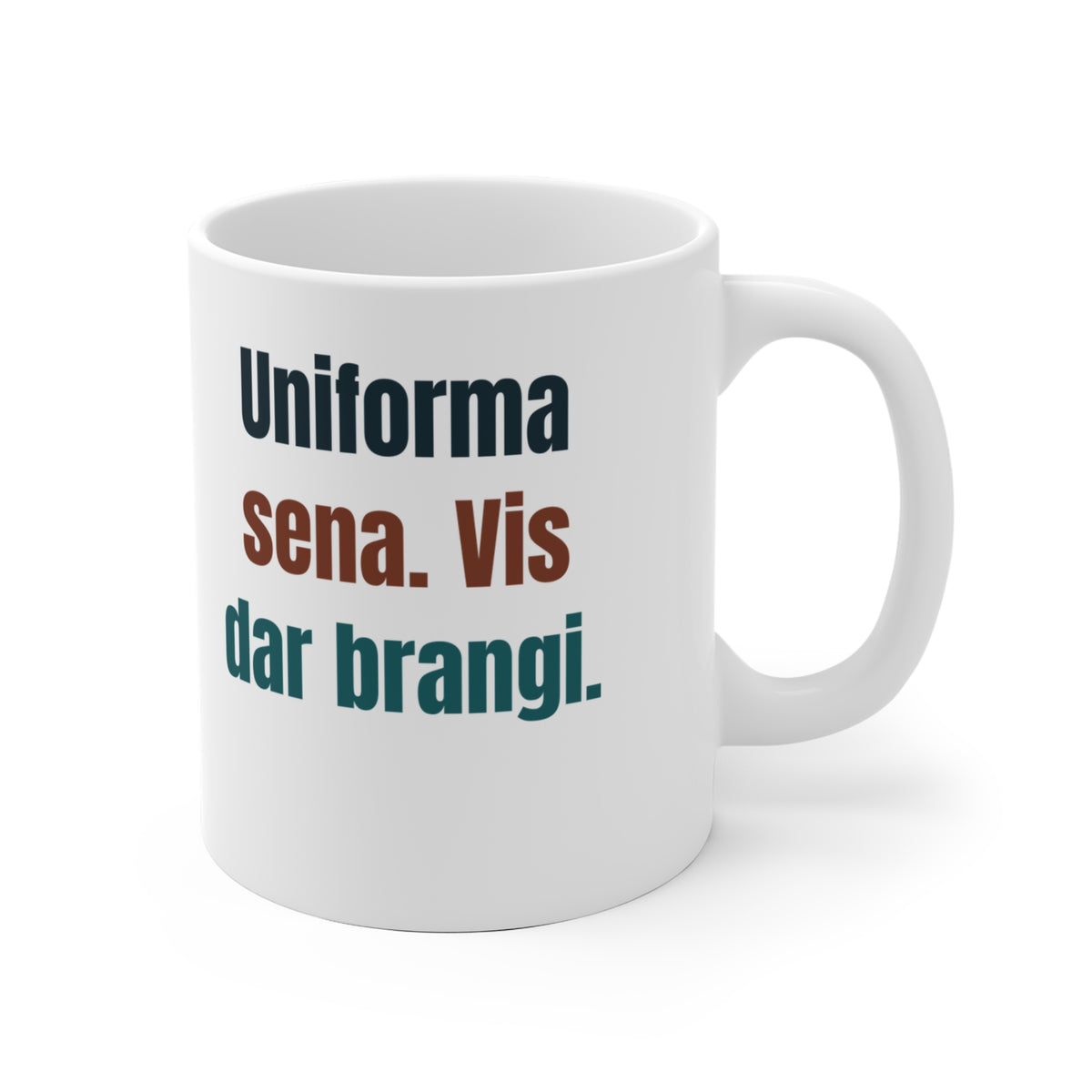 Uniforma sena. Vis dar brangi.