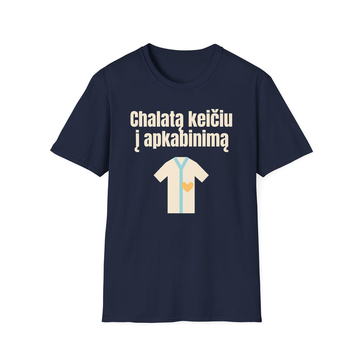 Chalatą keičiu į apkabinimą