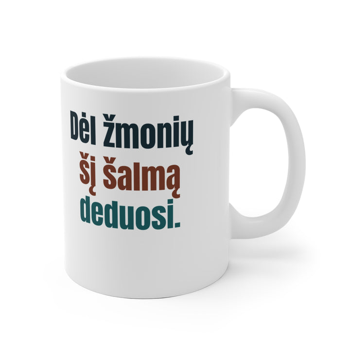 Dėl žmonių šį šalmą deduosi.