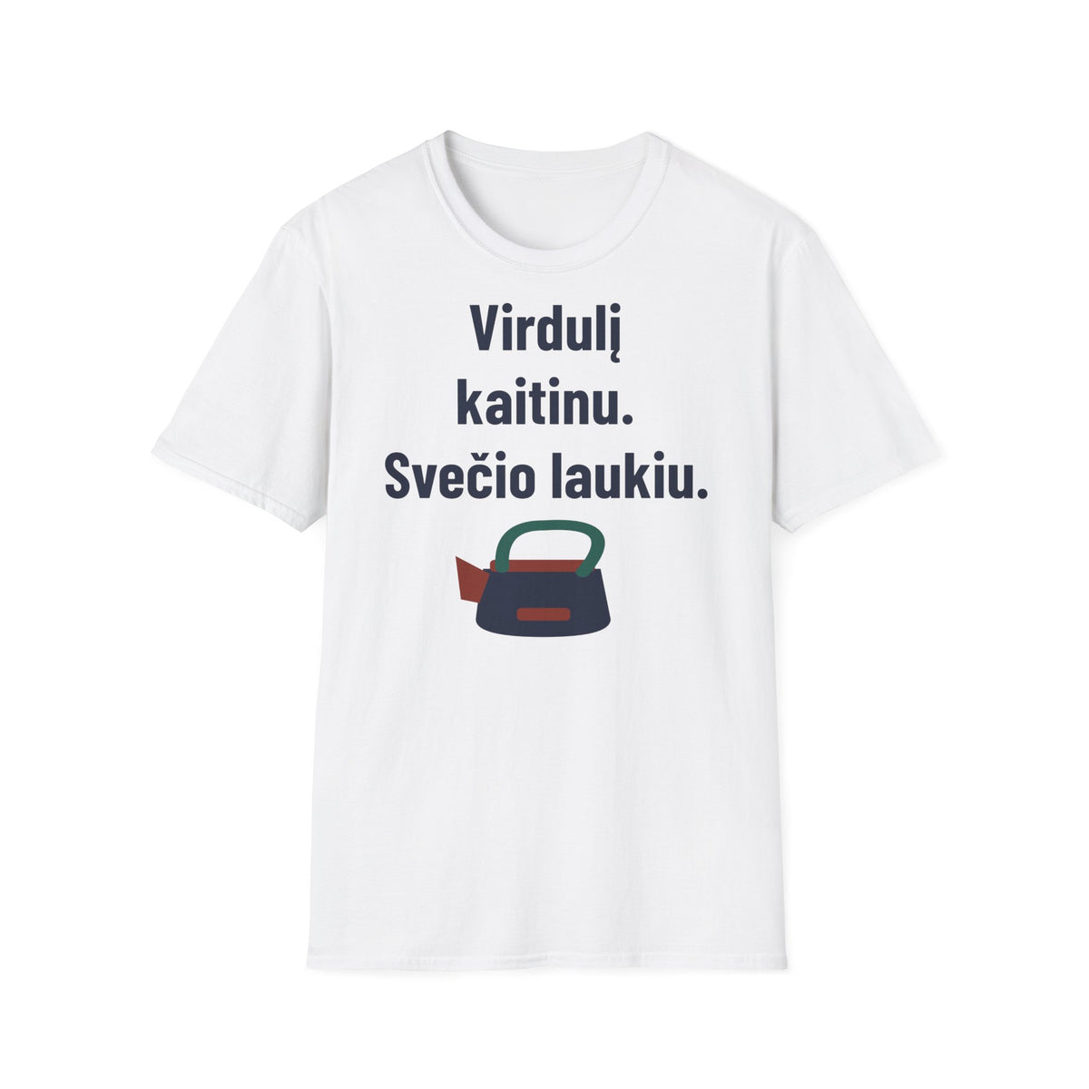 Virdulį kaitinu. Svečio laukiu.