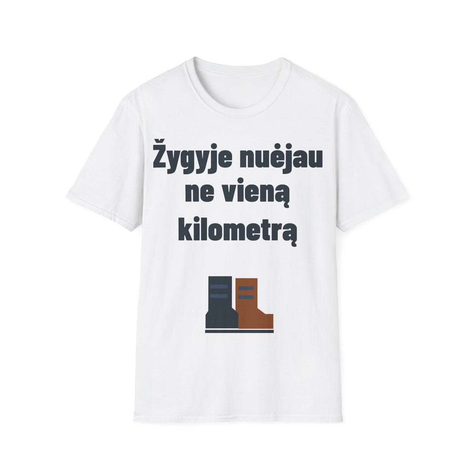 Žygyje nuėjau ne vieną kilometrą