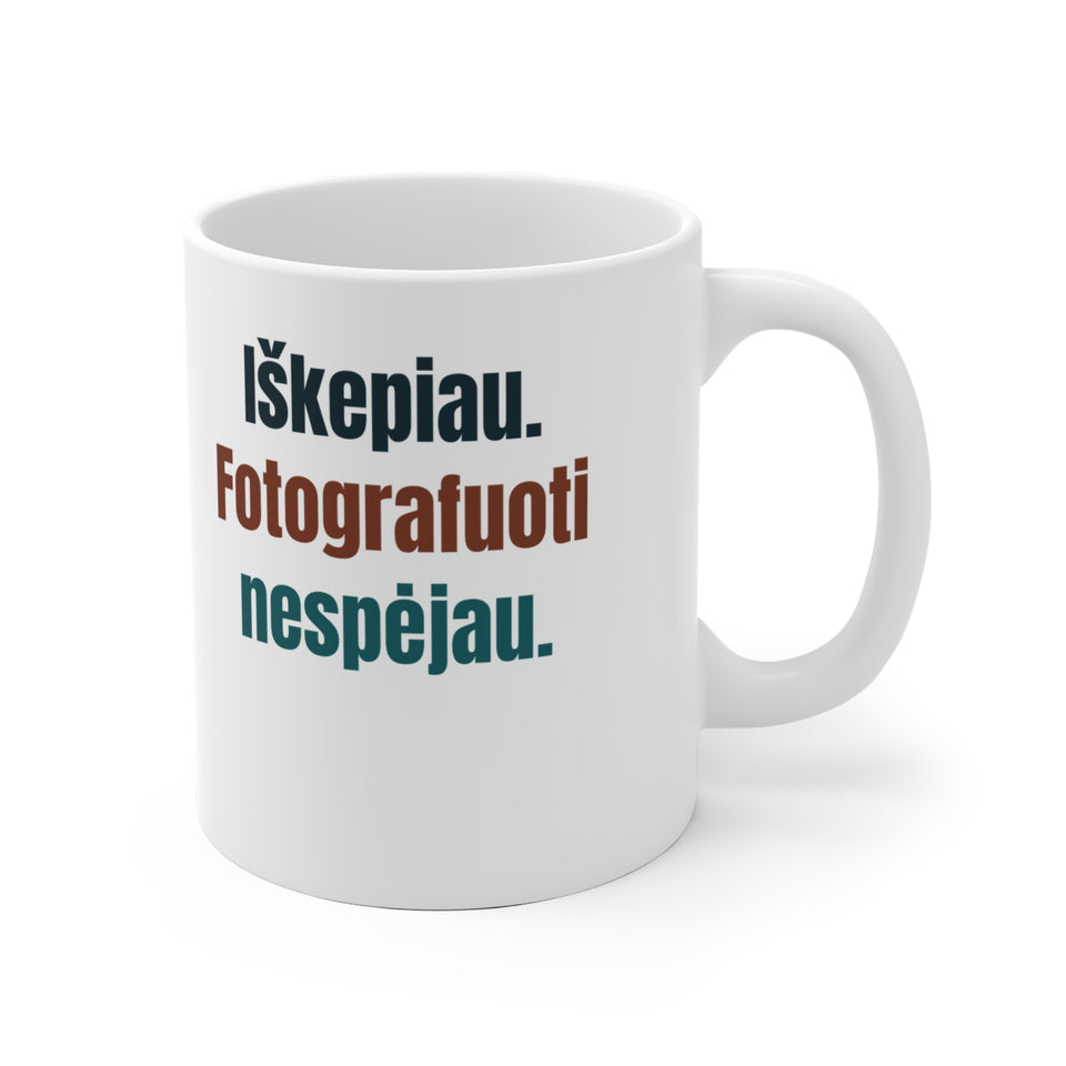 Iškepiau. Fotografuoti nespėjau.