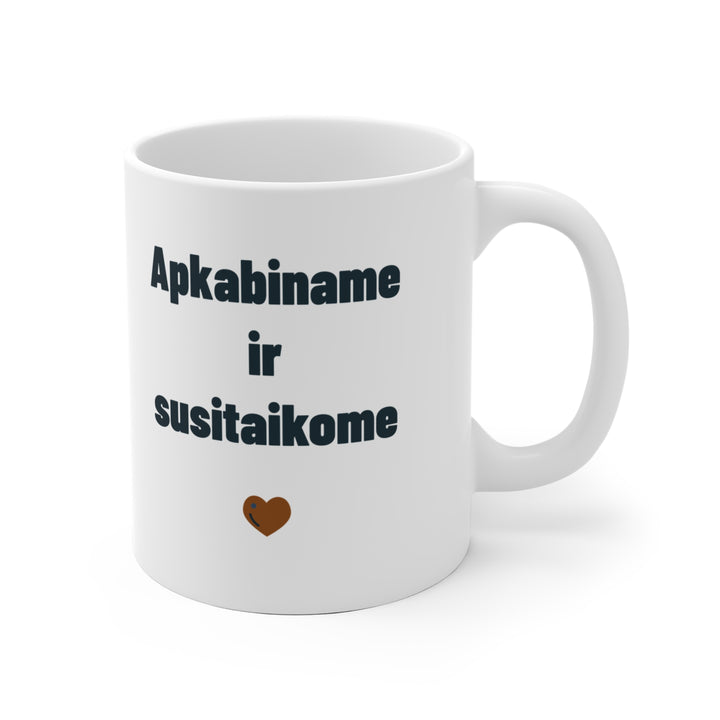 Apsikabinam ir susitaikom.