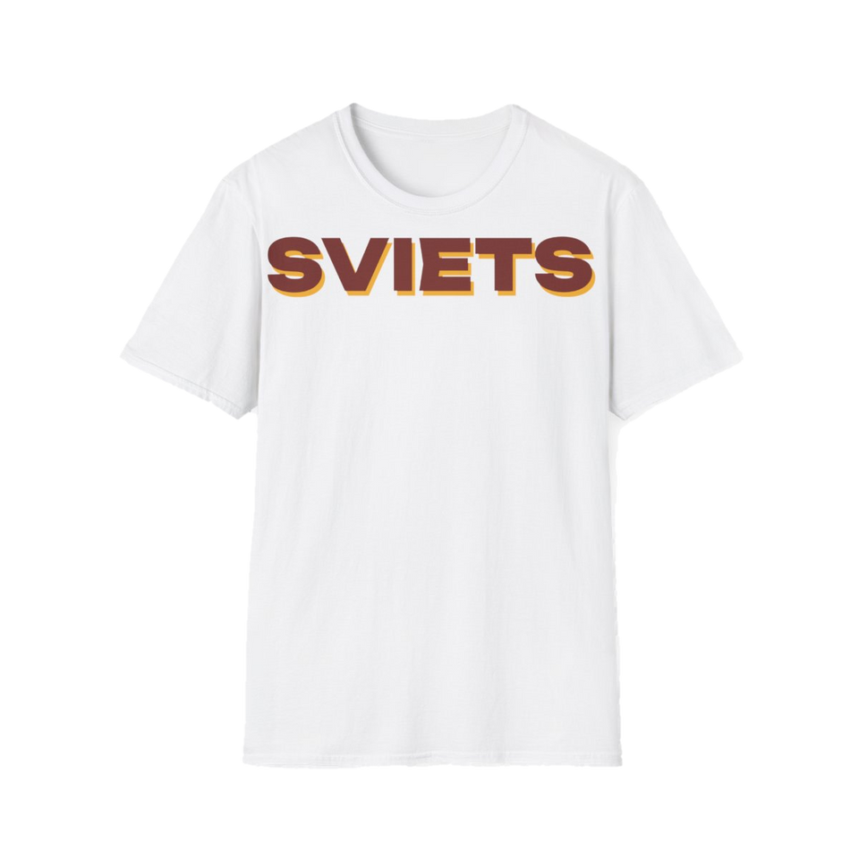 Marškinėliai „Sviets“ – balta
