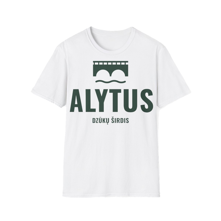 Marškinėliai „Alytus“ – balta