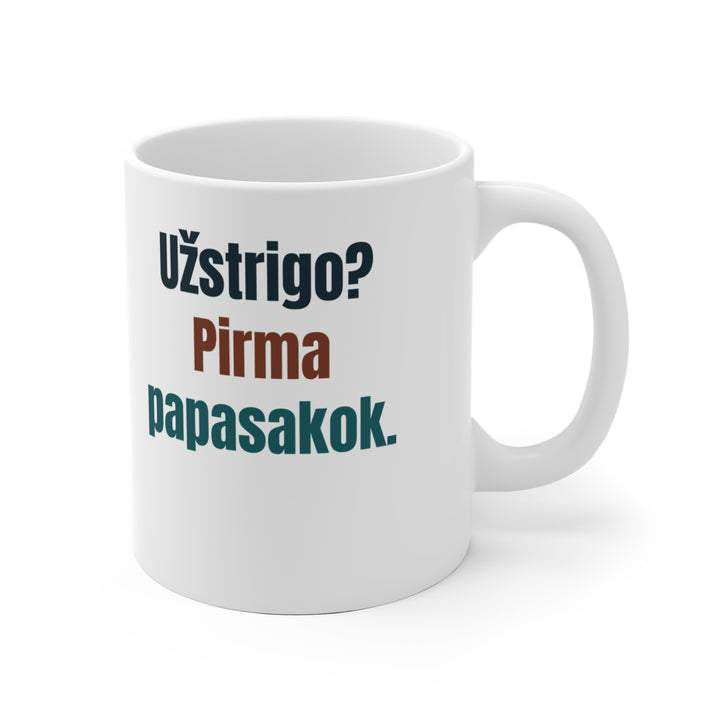 Užstrigo? Pirma papasakok.