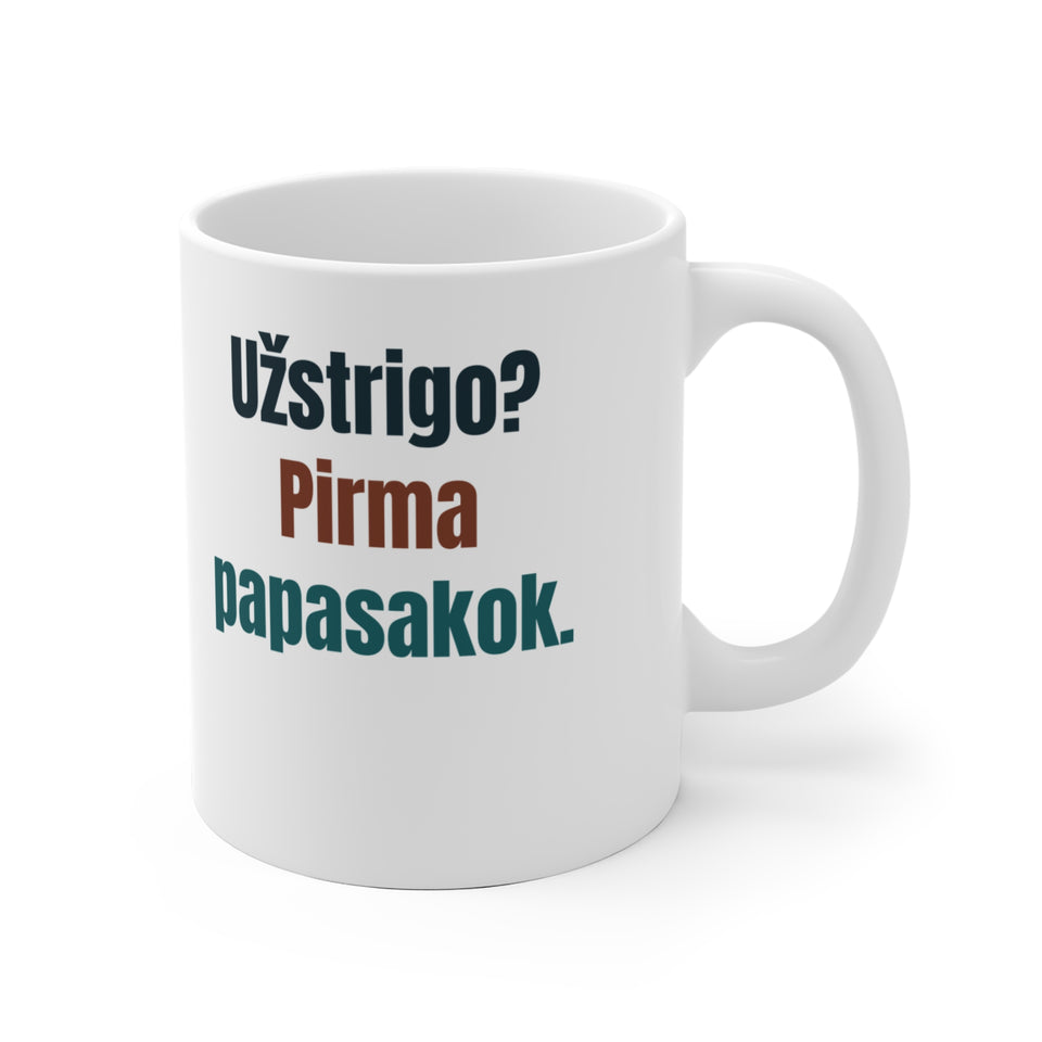 Užstrigo? Pirma papasakok.
