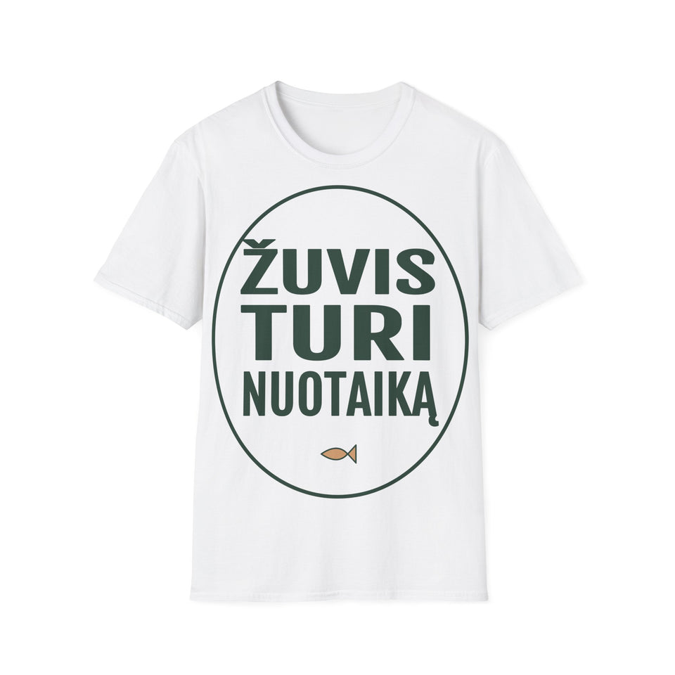 Žuvis turi nuotaiką.