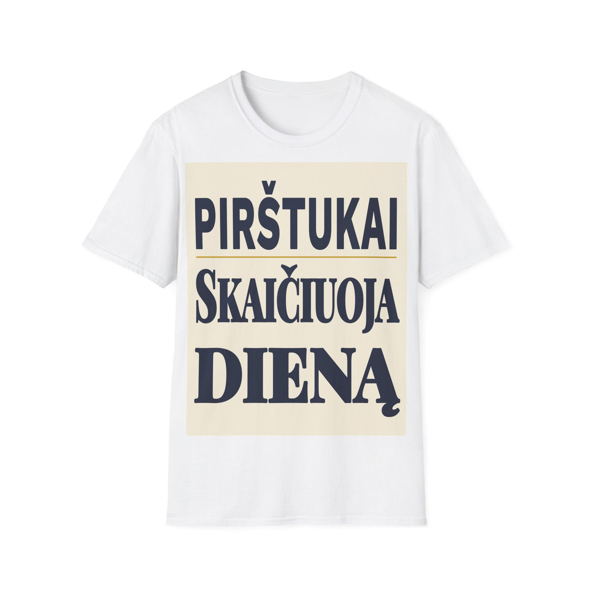 Pirštukai skaičiuoja dieną.