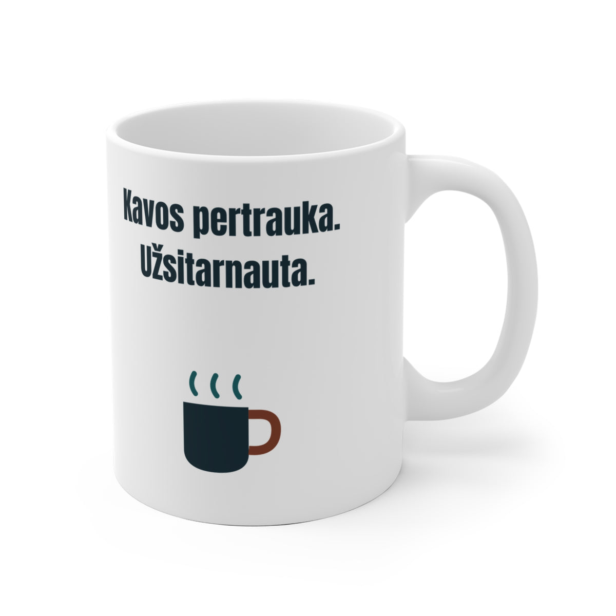 Kavos pertrauka. Užsitarnauta.