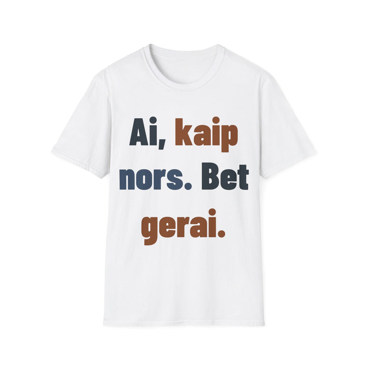 Ne tobulai. Bet gerai.