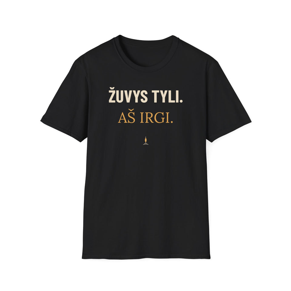Žuvys tyli. Aš irgi – Juoda