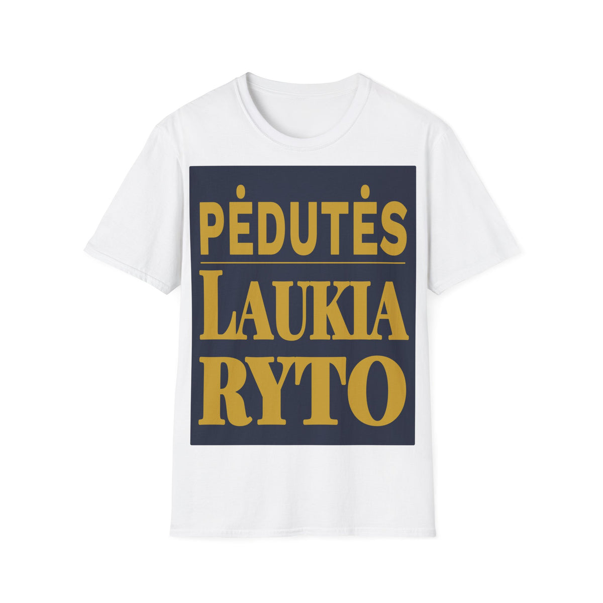 Pėdutės laukia ryto.