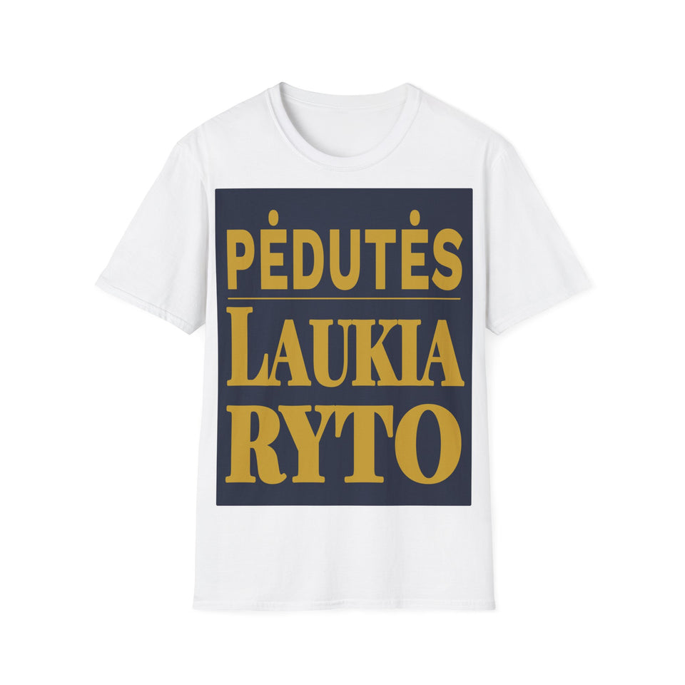 Pėdutės laukia ryto.