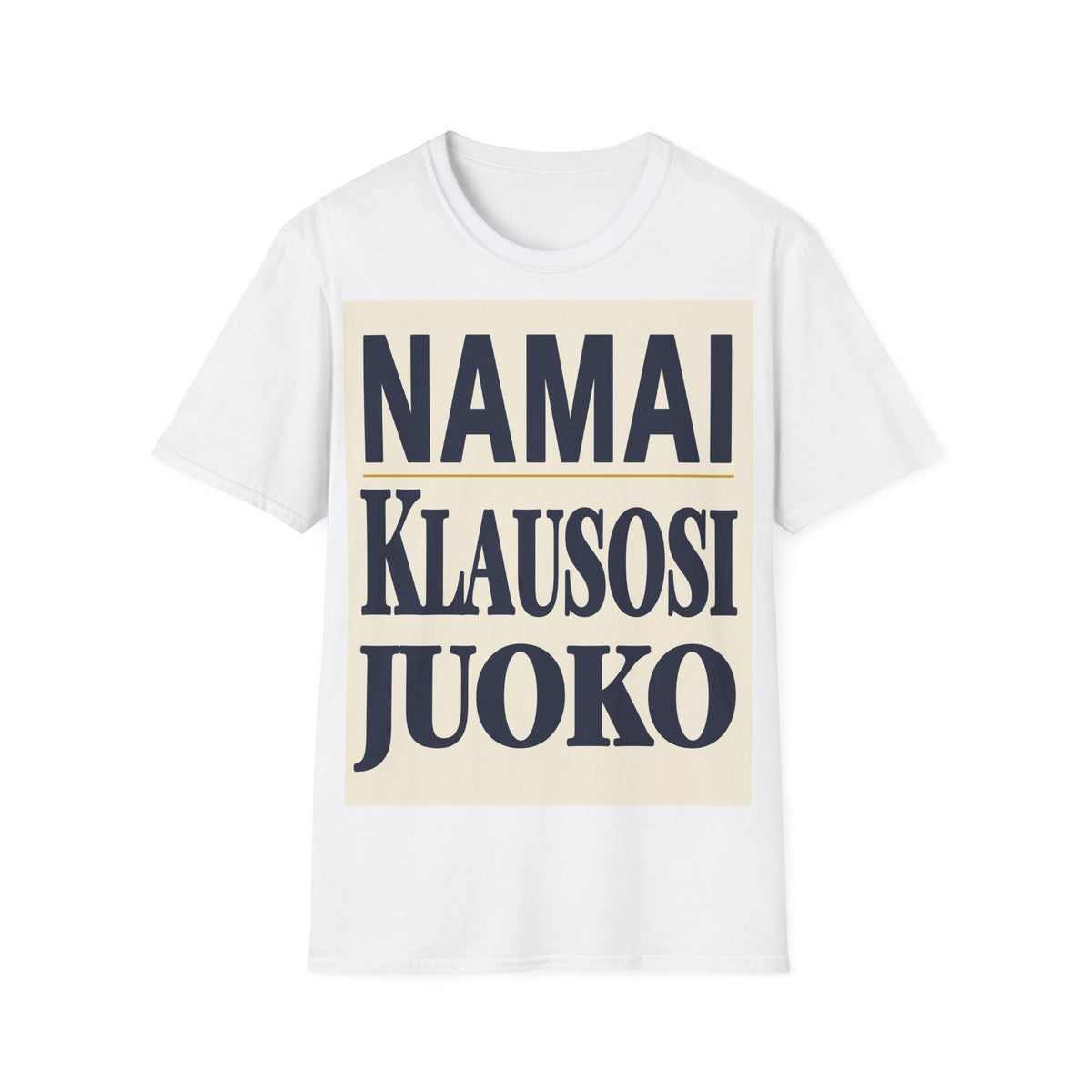 Namai klausosi juoko.