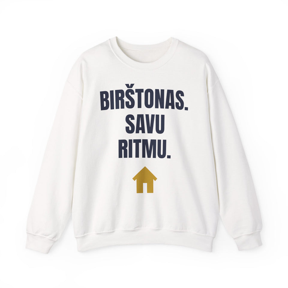 Birštonas. Savu ritmu. — Džemperis, spauda priekyje