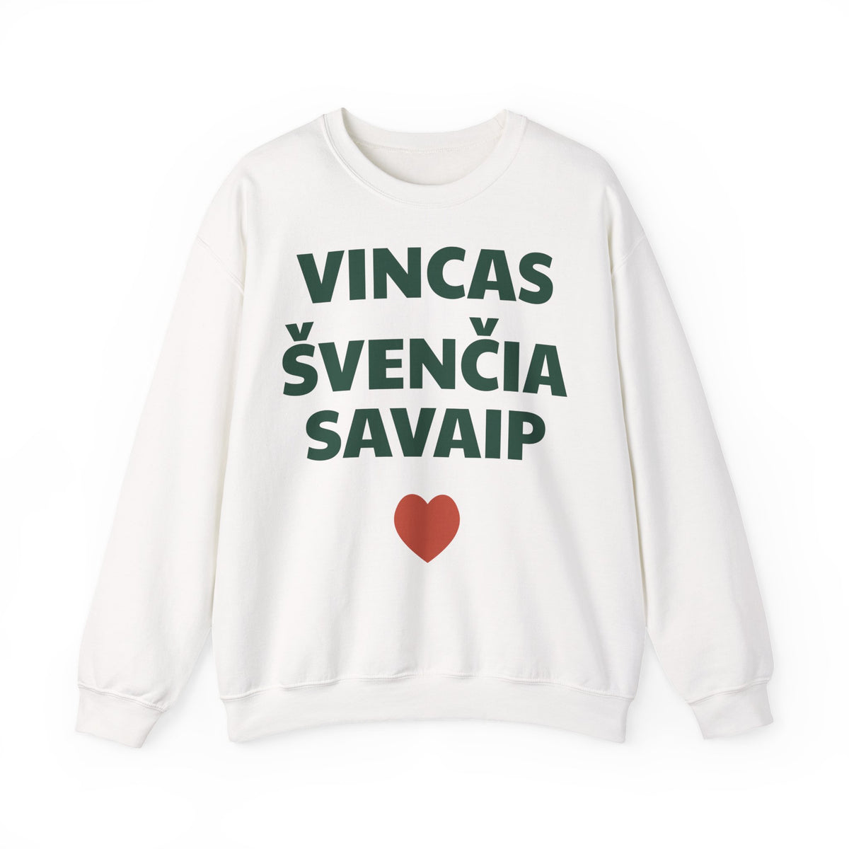 Vincas švenčia savaip — Džemperis, spauda priekyje