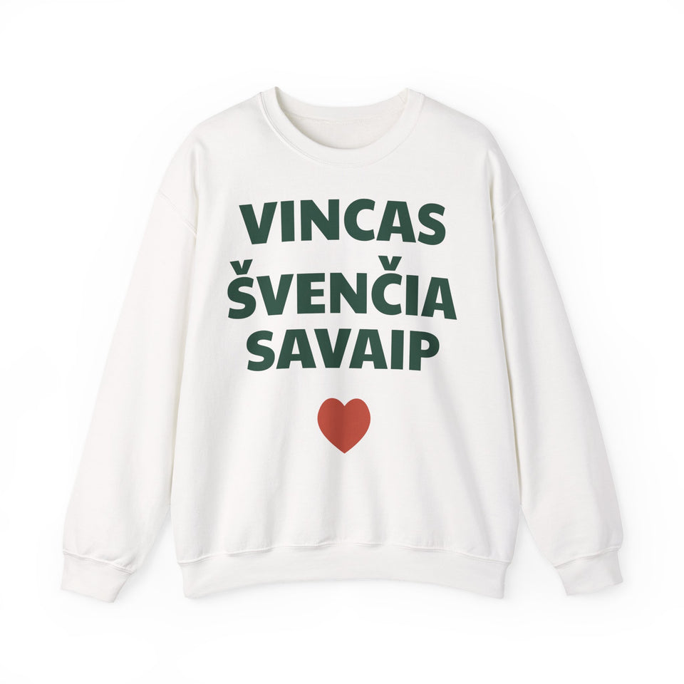 Vincas švenčia savaip — Džemperis, spauda priekyje