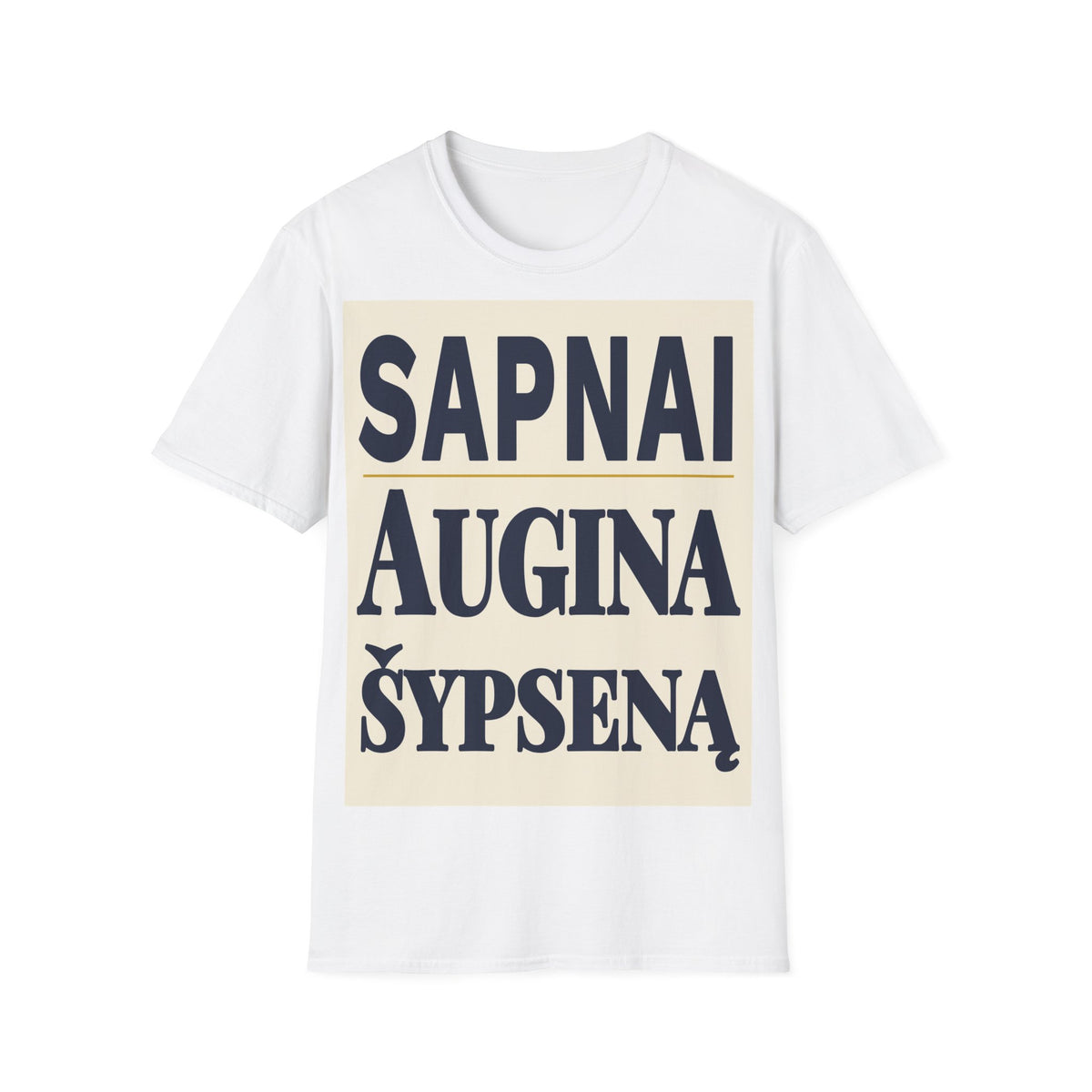 Sapnai augina šypseną.