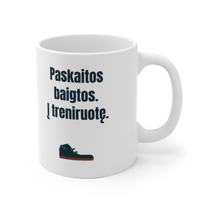 Paskaitos baigtos. Į treniruotę.