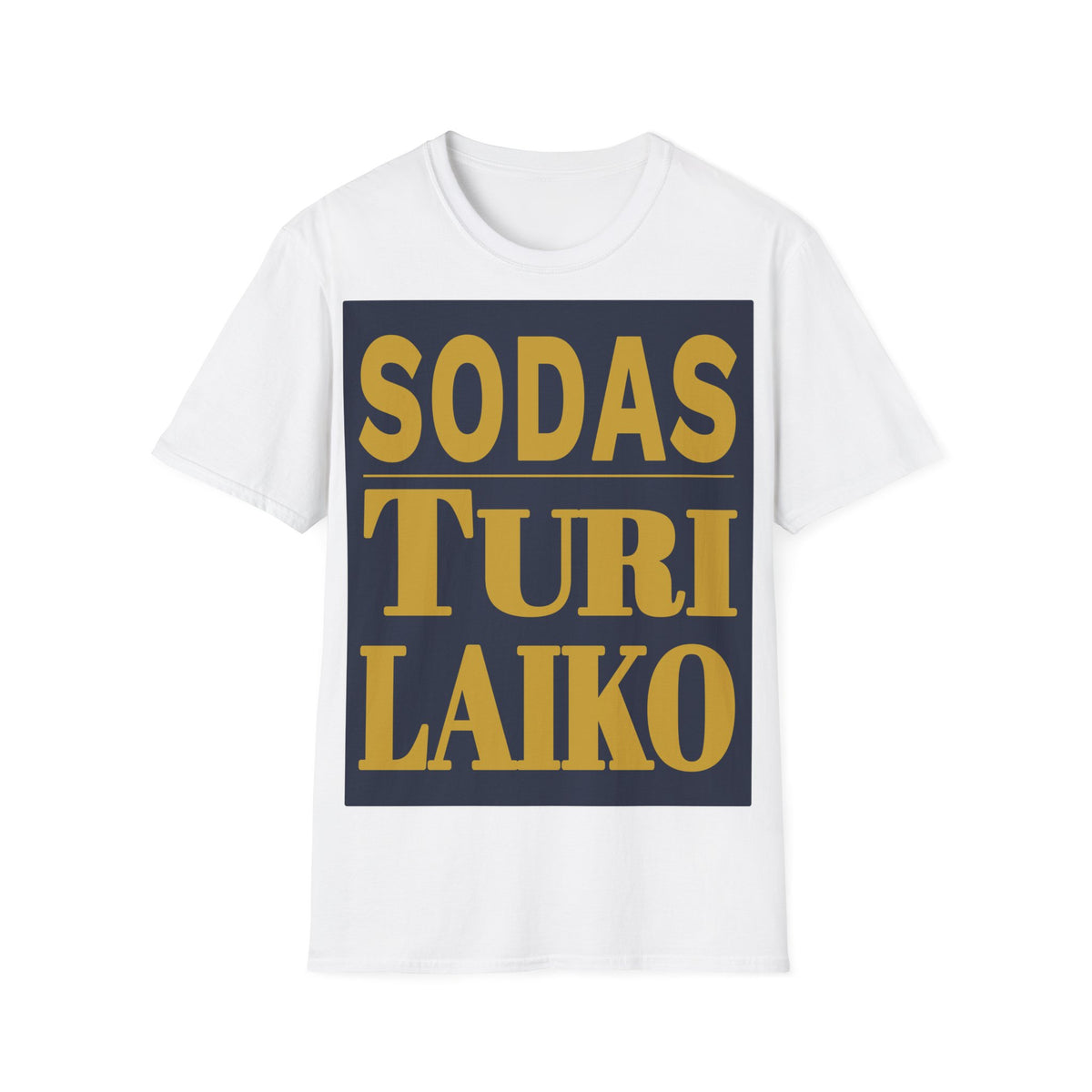 Sodas turi laiko.