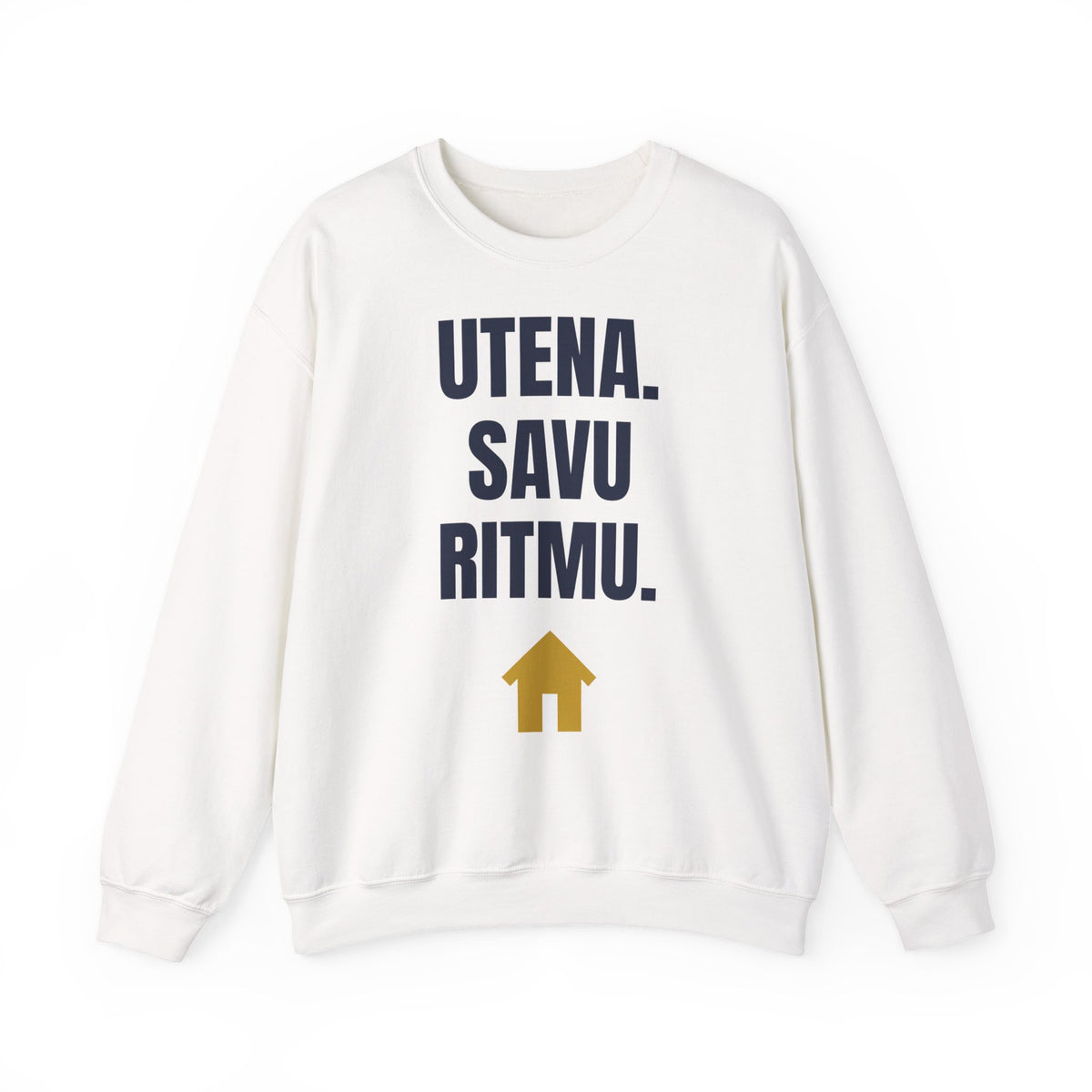 Utena. Savu ritmu. — Džemperis, spauda priekyje