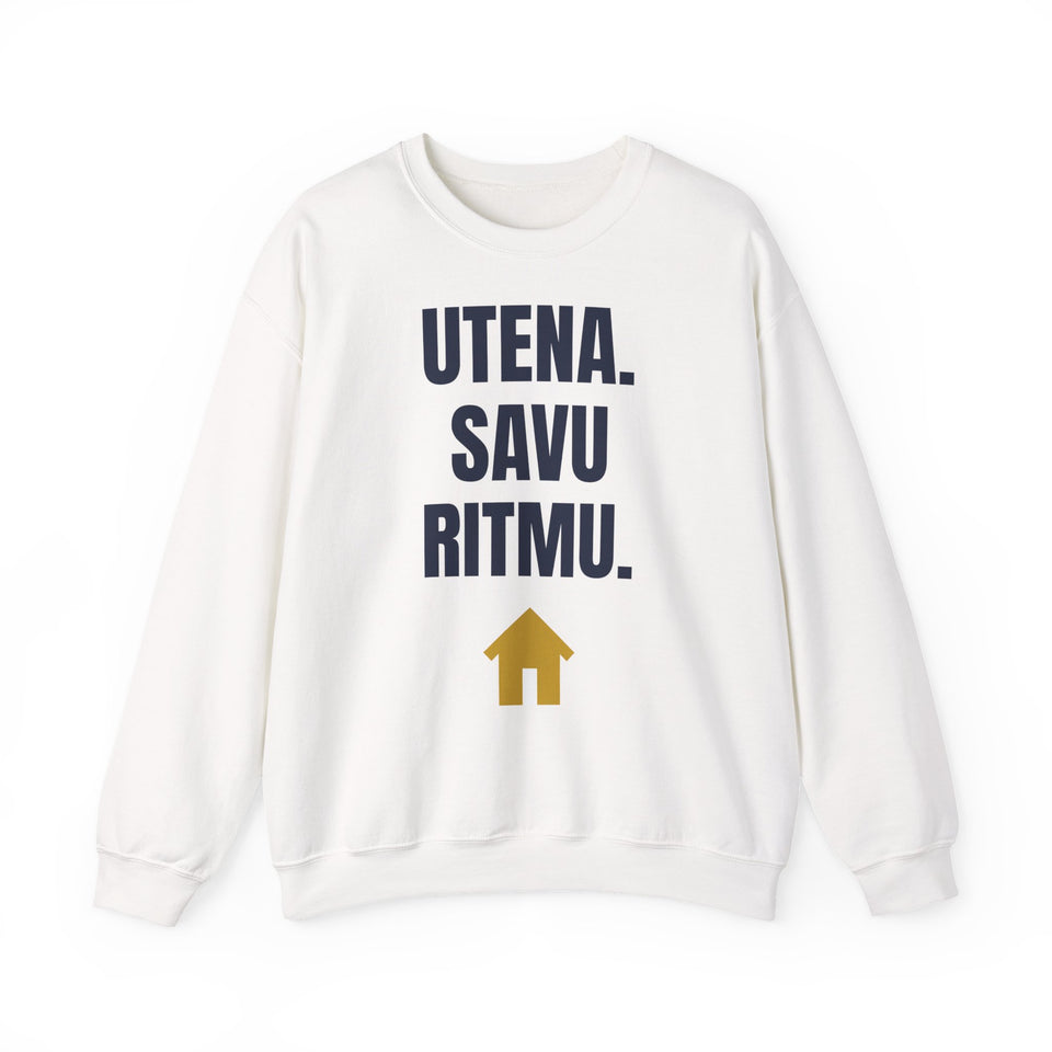 Utena. Savu ritmu. — Džemperis, spauda priekyje
