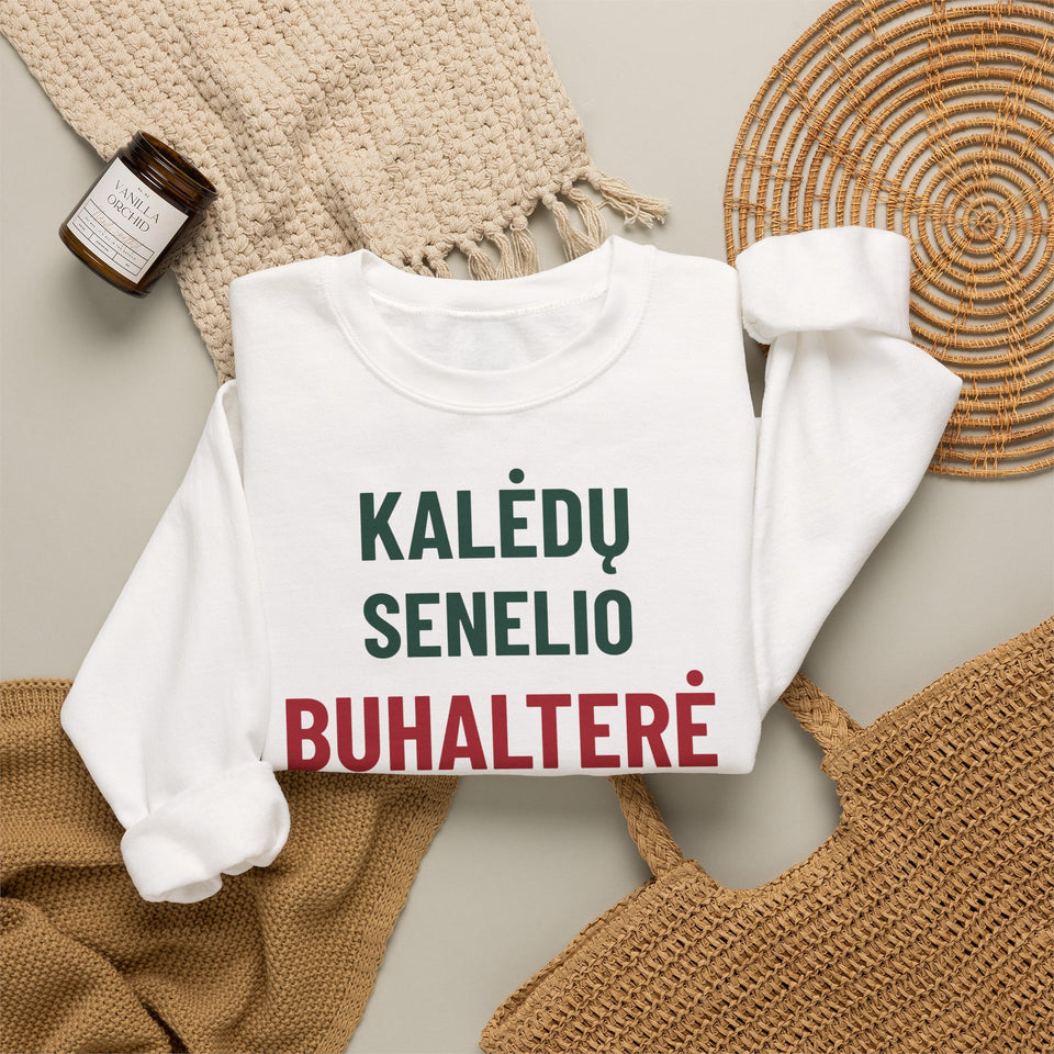 Kalėdų senelio buhalterė – Džemperis – 4 gaminio vaizdas
