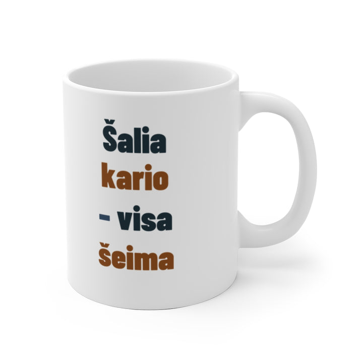 Šalia kario – visa šeima