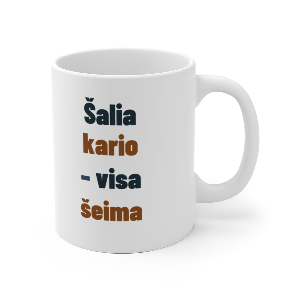 Šalia kario – visa šeima
