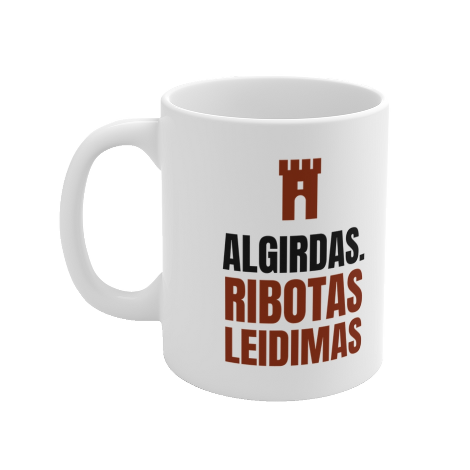 Puodelis „Algirdas. Ribotas leidimas“ – vaizdas 2