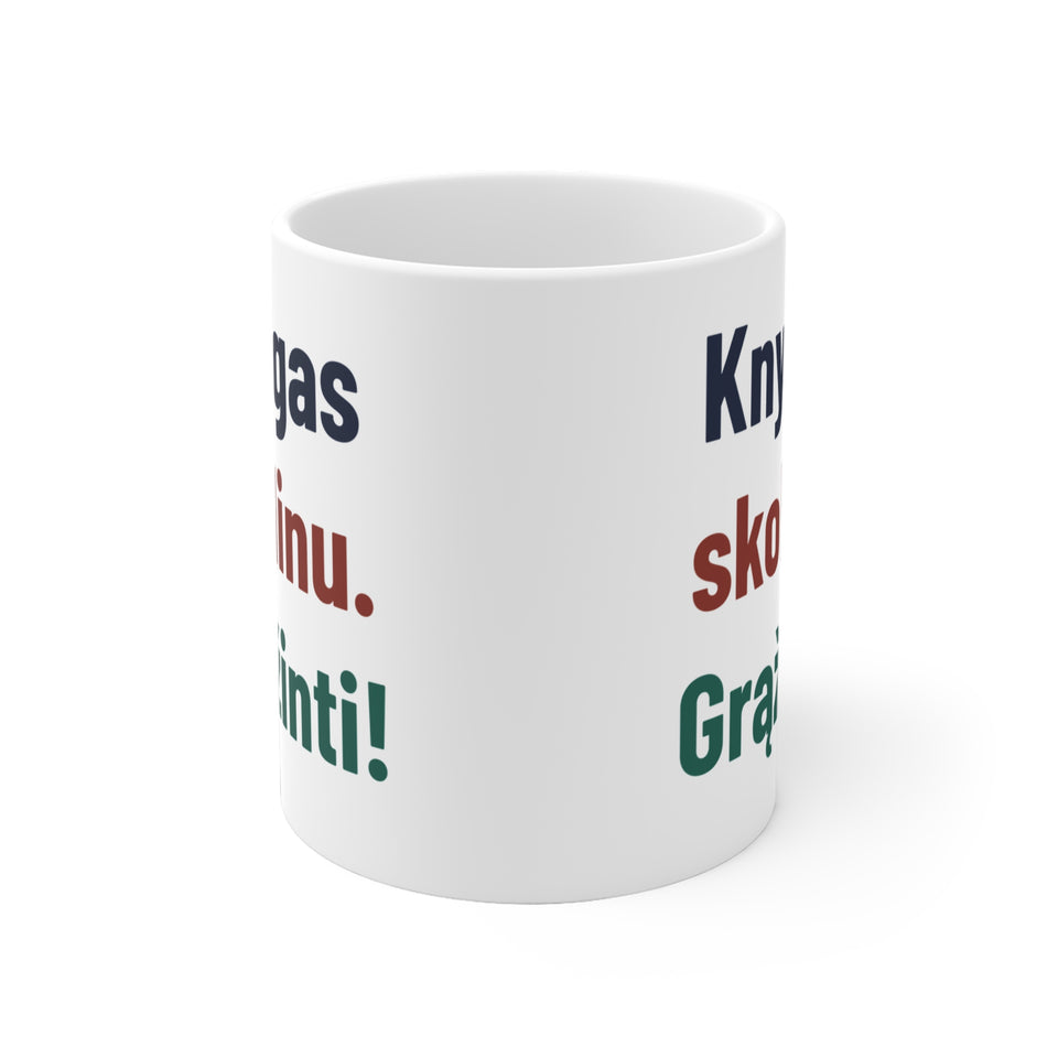 Knygas skolinu. Grąžinti!
