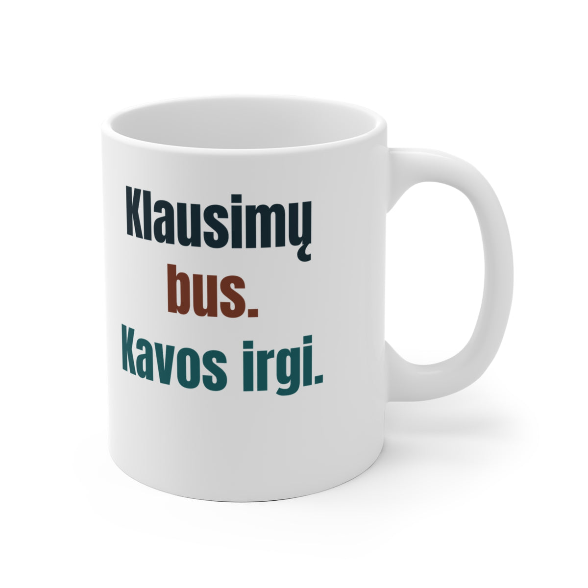 Klausimų bus. Kavos irgi.
