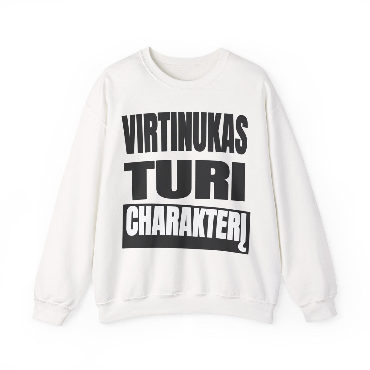 Virtinukas turi charakterį.