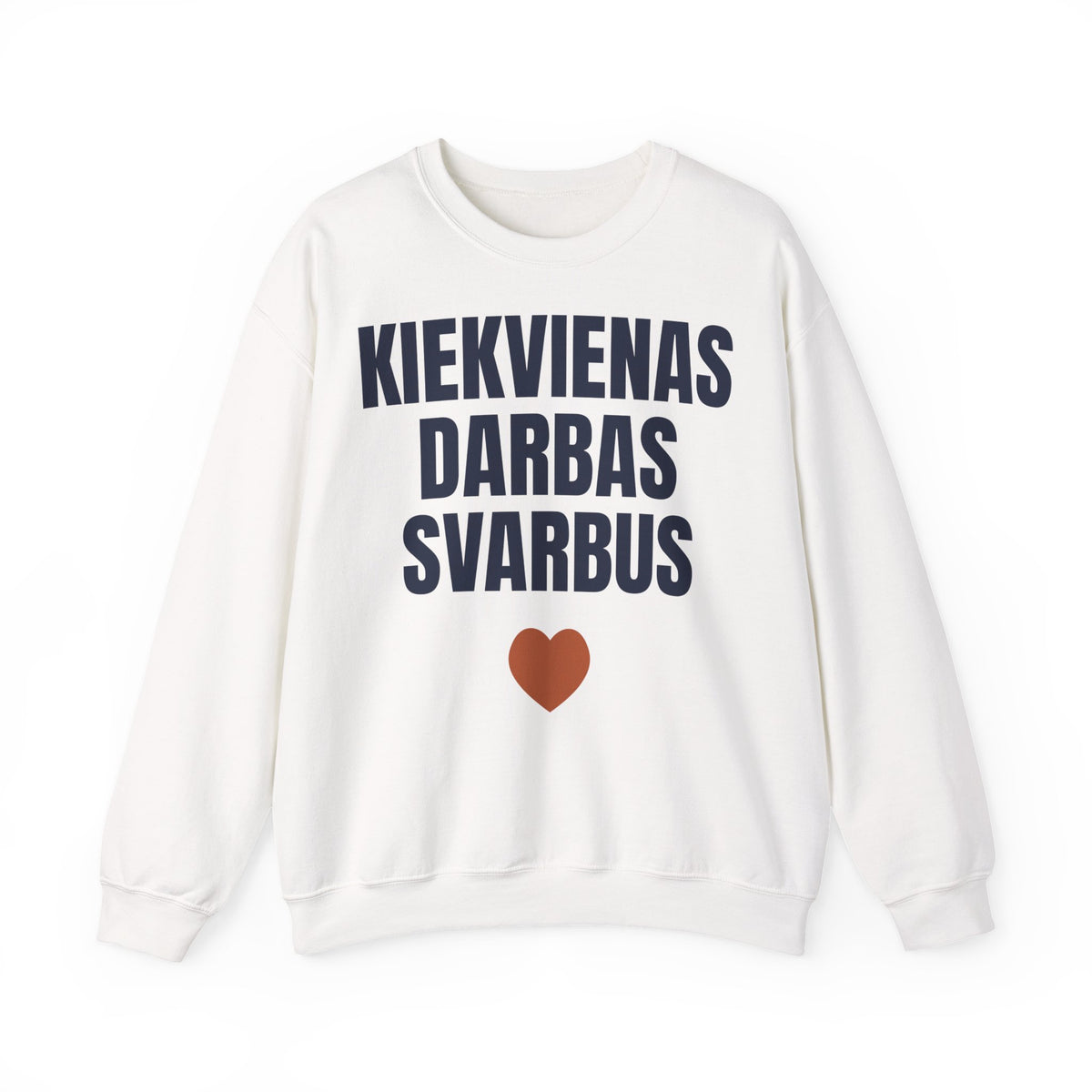 Kiekvienas darbas svarbus — Džemperis, spaudos vaizdas