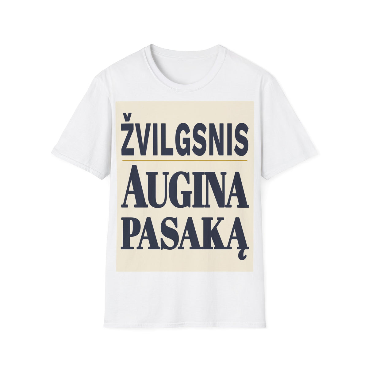 Žvilgsnis augina pasaką.